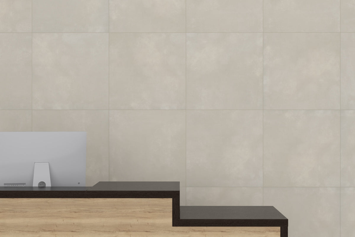 Emser Cosmopolitan Steel 12-in x 24-in Glazed Porcelain Stone-Look Floor and Wall Tile, 6-Pack