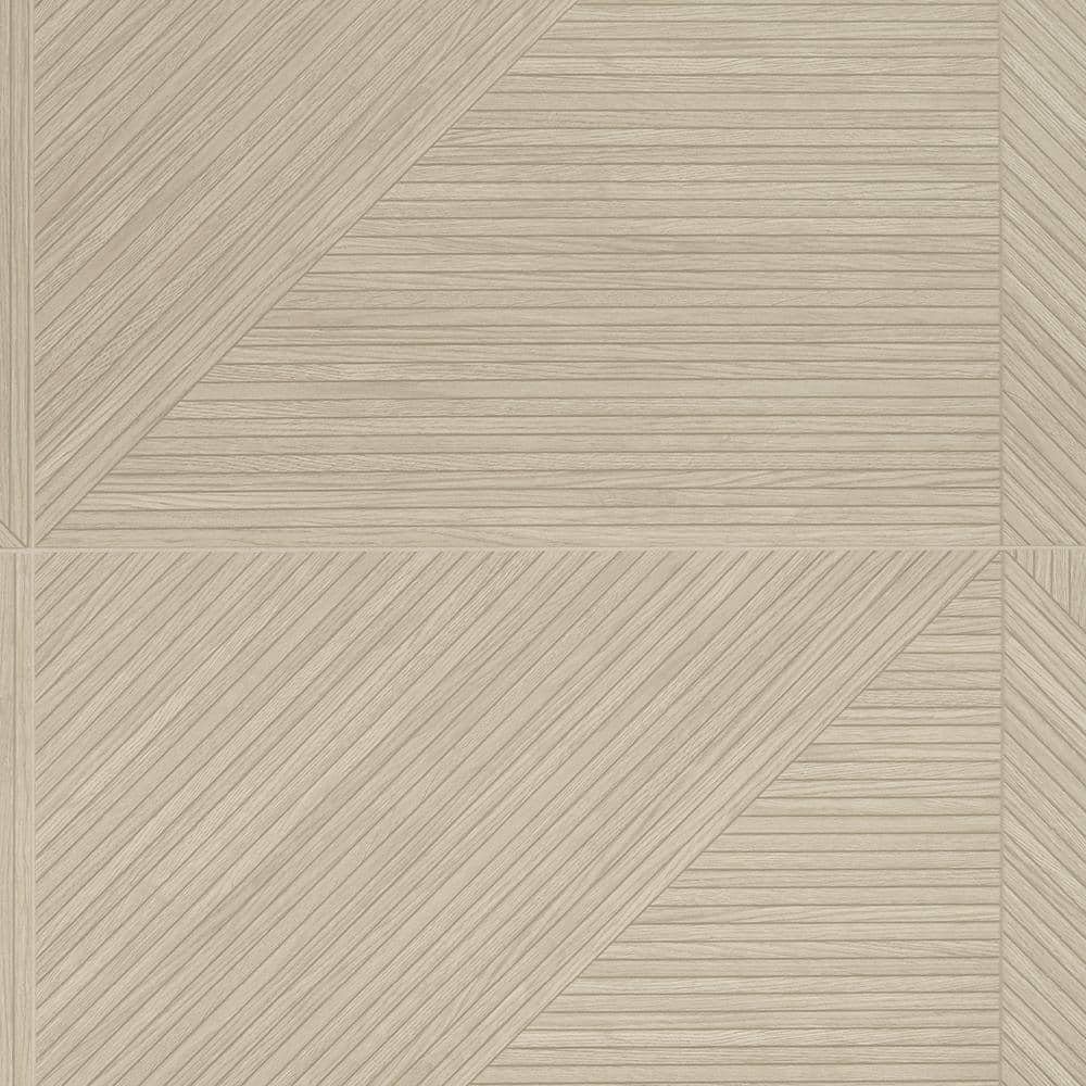 Luxury Ribbed Oak 23.62 in. x 47.24 in. Matte Porcelain Wall Tile (15.49 sq. ft./Case)