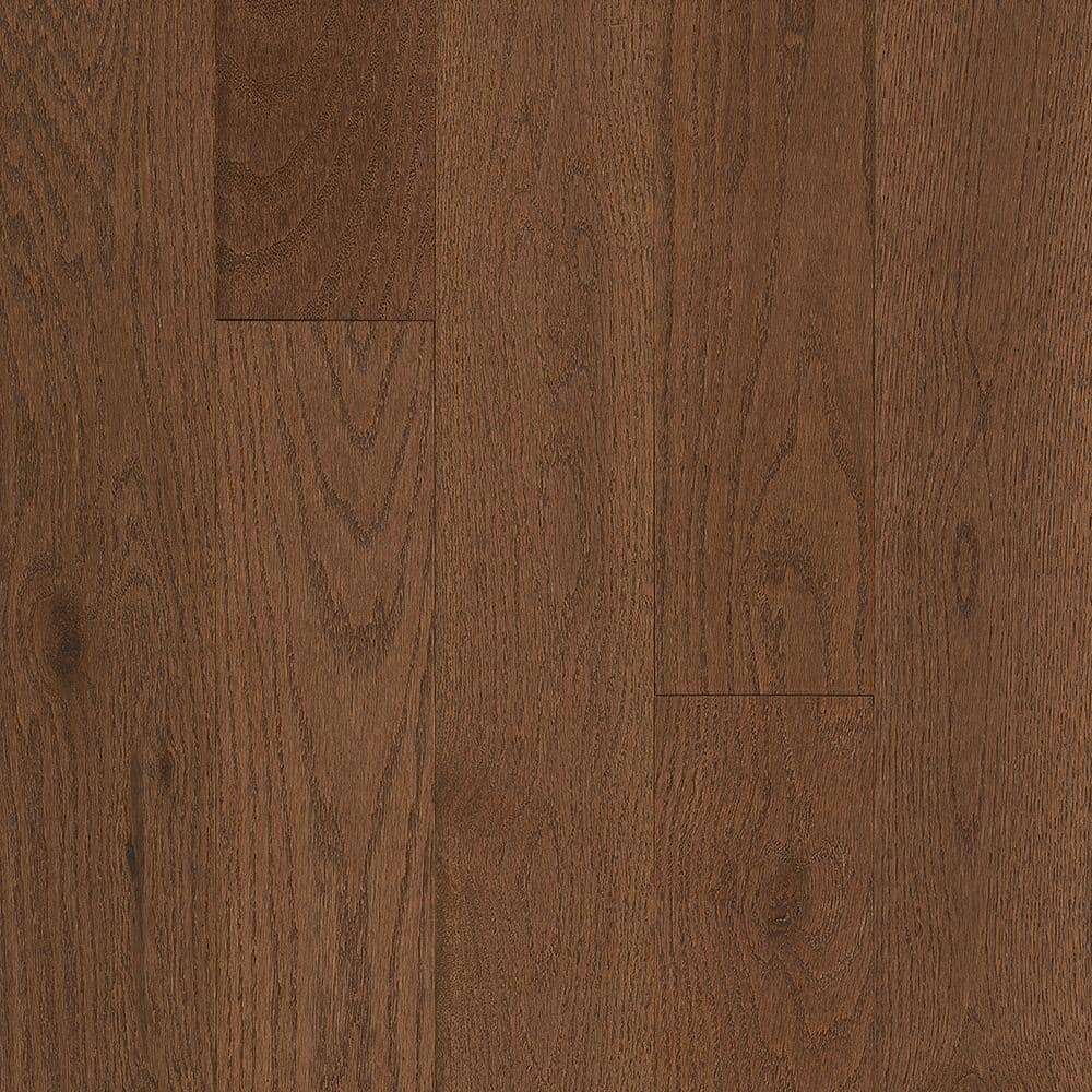 Bruce Revolutionary Rustics Oakleaf Brown Oak 3/4 in. T x 5 in. W Distressed Solid Hardwood Flooring (23.5 sq.ft./ctn)