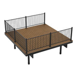 FORTRESS Infinity IS 12 ft. x 12 ft. Composite Deck Kit with Steel Frame