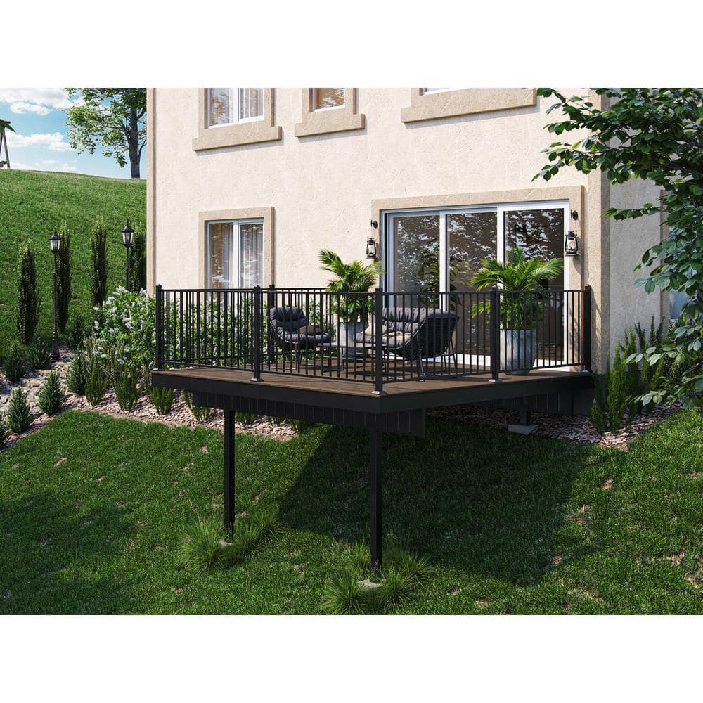 FORTRESS Infinity IS 12 ft. x 12 ft. Composite Deck Kit with Steel Frame