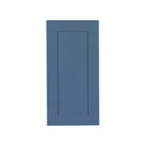 LIFEART CABINETRY Lancaster Blue Plywood Shaker Stock Assembled Wall Kitchen Cabinet 18 in. W x 30 in. H x 12 in. D