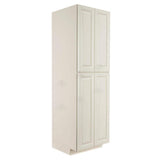 LIFEART CABINETRY Princeton Assembled 30 in. x 96 in. x 27 in. Tall Pantry Cabinet in Off-White