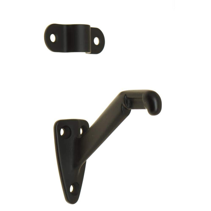 idh by St. Simons 3-1/4 in. Solid Brass Hand Rail Bracket in Oil-Rubbed Bronze