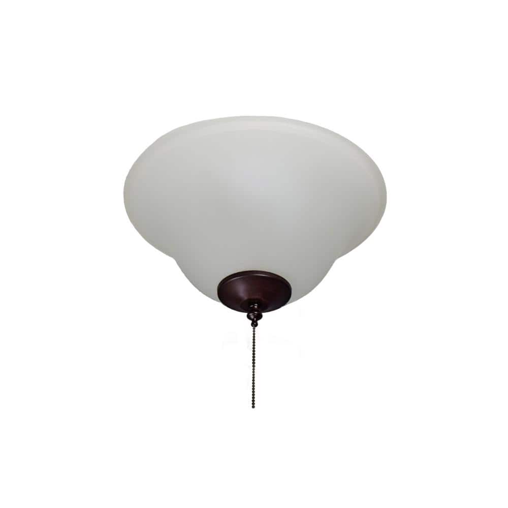 Basic-Max 3-Light Oil Rubbed Bronze Ceiling Fan Bowl Light Kit by Maxim Lighting
