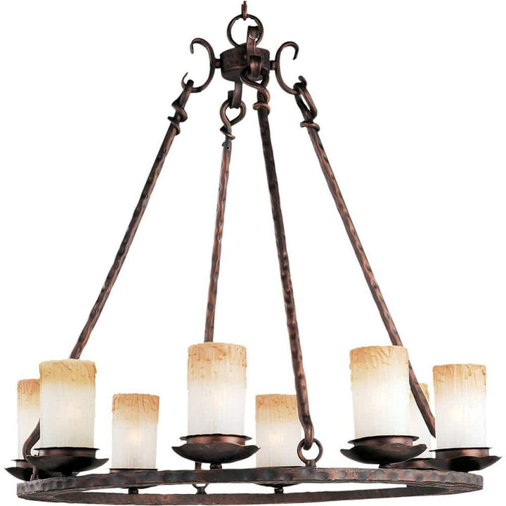 Maxim Lighting Notre Dame 8-Light Oil Rubbed Bronze Chandelier