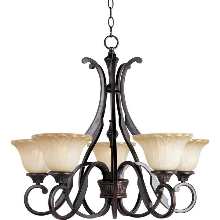 Maxim Lighting Allentown 5-Light Oil-Rubbed Bronze Chandelier