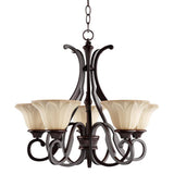 Maxim Lighting Allentown 5-Light Oil-Rubbed Bronze Chandelier