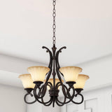 Maxim Lighting Allentown 5-Light Oil-Rubbed Bronze Chandelier