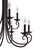 Maxim Lighting Loft 9-Light Oil-Rubbed Bronze Chandelier