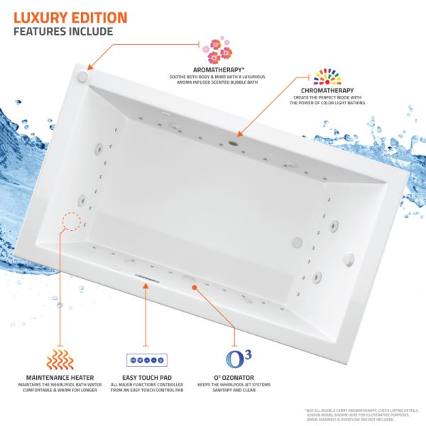 Universal Tubs Beryl 5 ft. Acrylic Corner Drop-in Air Bathtub in White (60 x 60 in.)