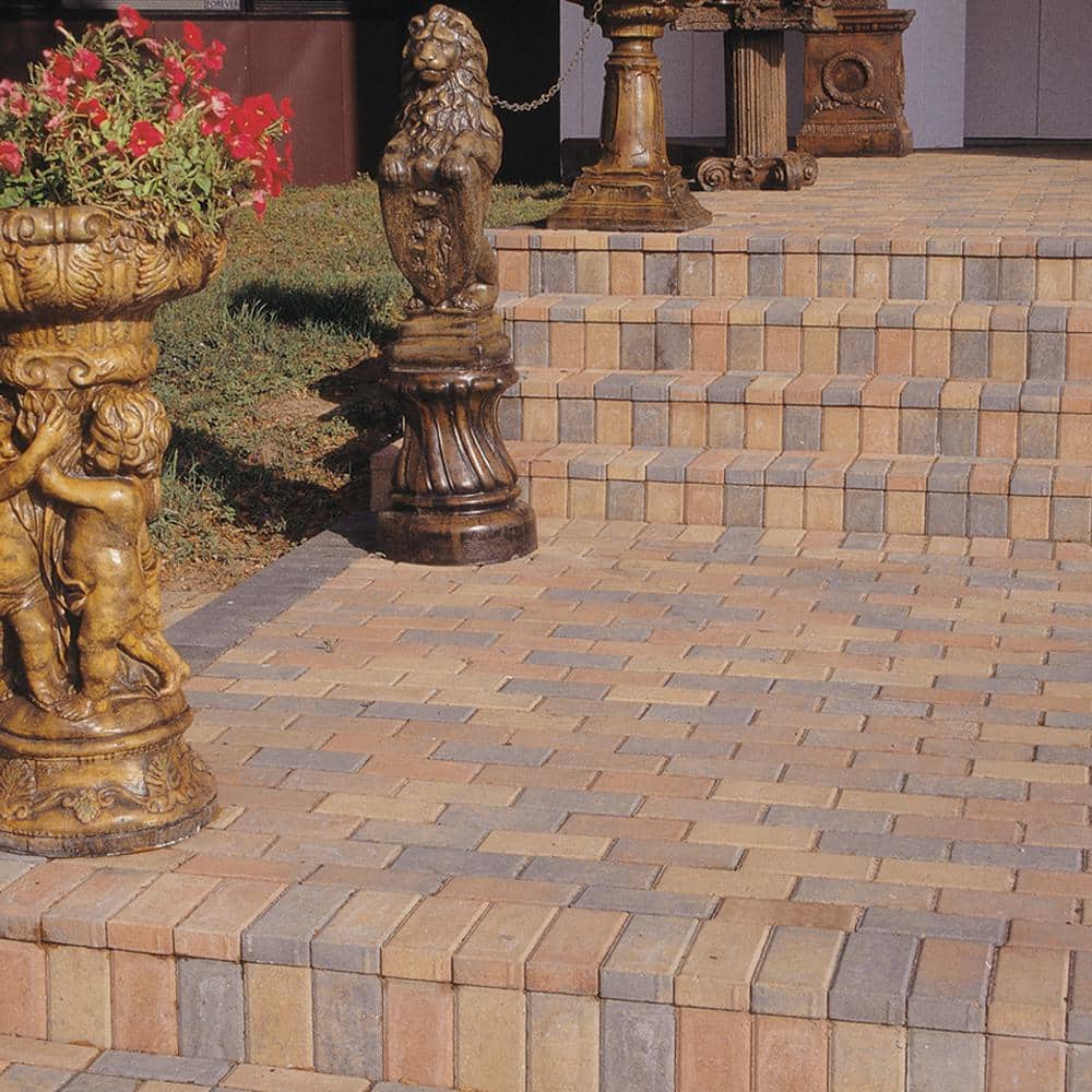 Pavestone Holland 7.87 in. L x 3.94 in. W x 2.36 in. H 60 mm Old Town Blend Concrete Paver (480 Pieces/103 Sq Ft/Pallet)