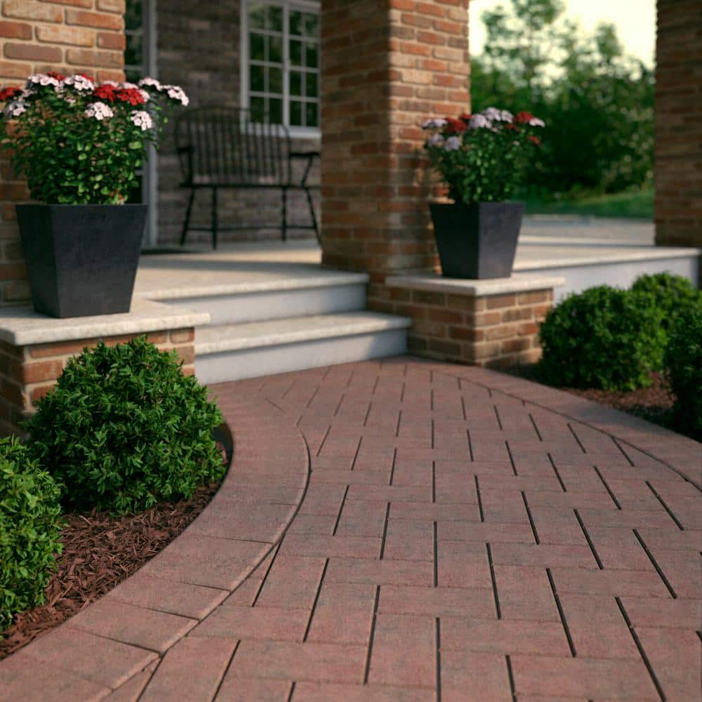 Pavestone Holland 7.87 in. L x 3.94 in. W x 2.36 in. H 60 mm Old Town Blend Concrete Paver (480 Pieces/103 Sq Ft/Pallet)