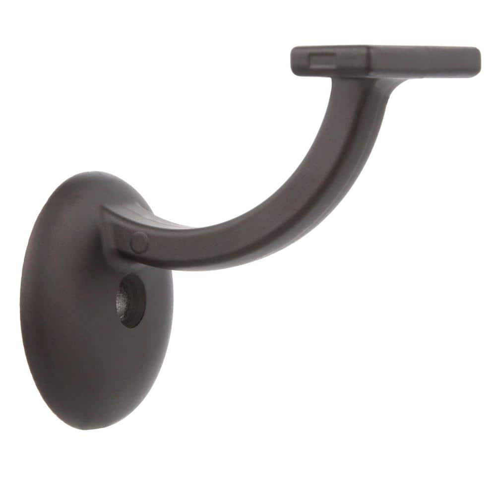 EVERMARK Stair Parts 2-1/4 in. x 3-1/2 in. Old World Roma Copper Wall Rail Mounting Bracket