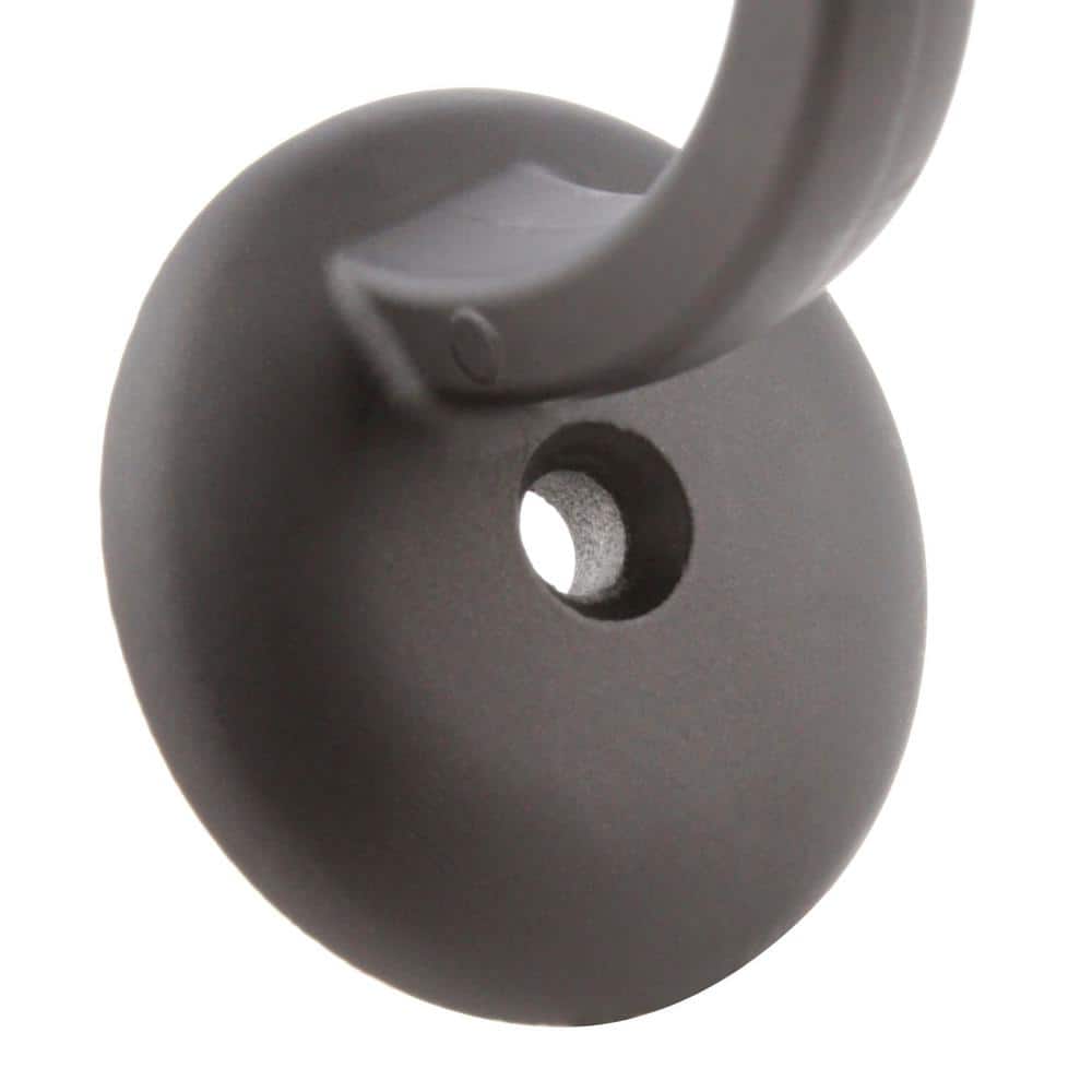 EVERMARK Stair Parts 2-1/4 in. x 3-1/2 in. Old World Roma Copper Wall Rail Mounting Bracket