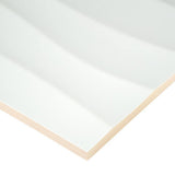 MSI Onda Blanco 12 in. x 24 in. Glossy Ceramic Floor and Wall Tile (16 sq. ft. / case)