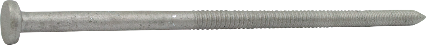 Grip-Rite 60D 6 in. Pole Barn Hot-Dipped Galvanized Steel Nails, Flat Head, 50 lb