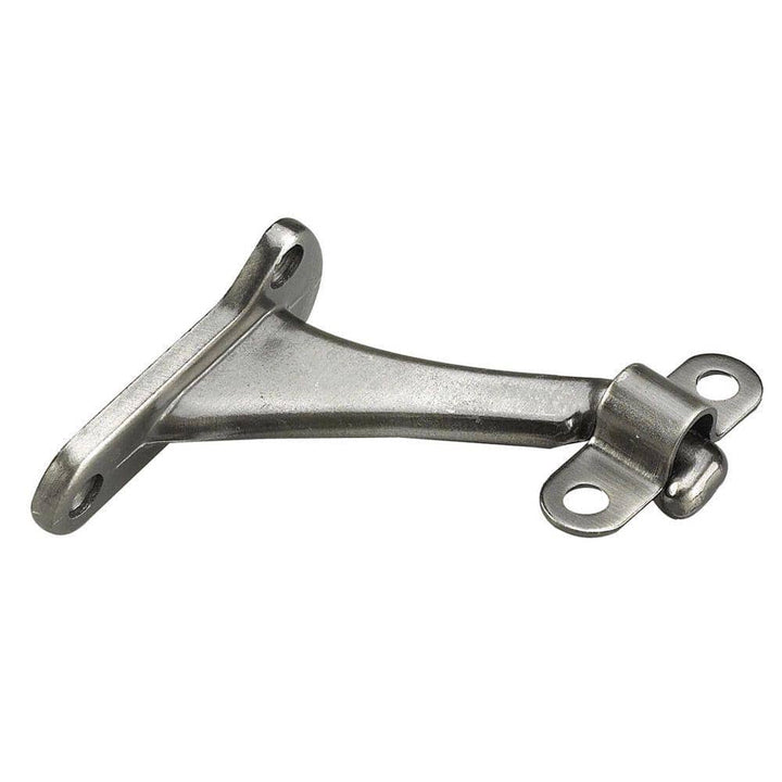 Onward 3 in. (76 mm) Antique Nickel Heavy-Duty Zamak Hand Rail Bracket for Flat Bottom Handrail