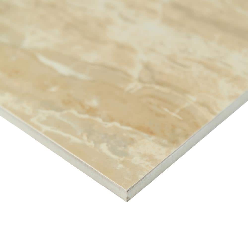 MSI Onyx Crystal 12 in. x 24 in. Polished Porcelain Floor and Wall Tile (16 sq. ft. / case)