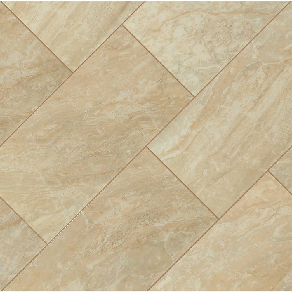 MSI Onyx Crystal 12 in. x 24 in. Polished Porcelain Floor and Wall Tile (16 sq. ft. / Case)
