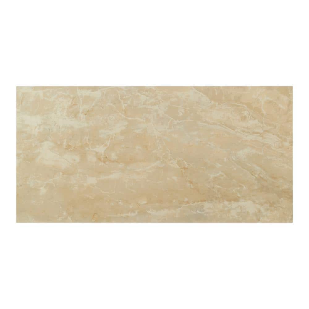MSI Onyx Crystal 12 in. x 24 in. Polished Porcelain Floor and Wall Tile (16 sq. ft. / Case)