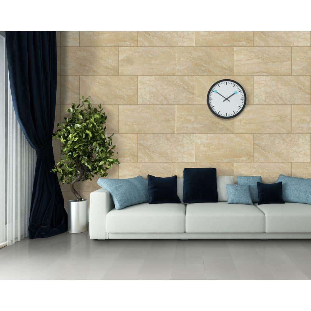 MSI Onyx Crystal 12 in. x 24 in. Polished Porcelain Floor and Wall Tile (16 sq. ft. / case)