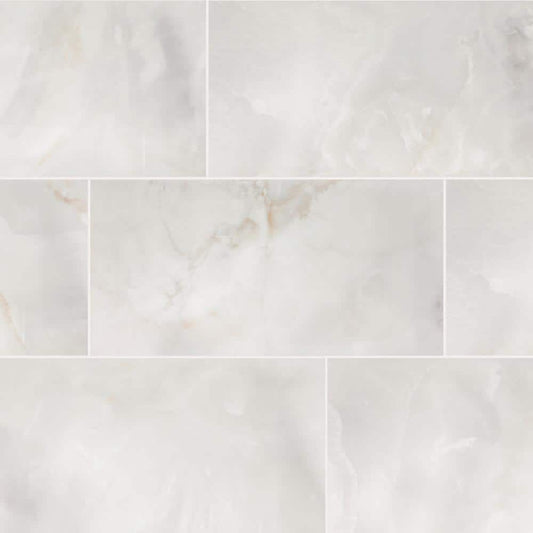 Kemperstone Onyx Gray Polished 12 in. x 24 in. Glazed Porcelain Floor and Wall Tile (17.10 sq. ft./Case)