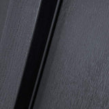 Steves & Sons Regency 36 in. x 96 in. 3/4-6 Lite Clear Glass RHIS Onyx Stained Fiberglass Prehung Front Door