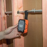 Klein Tools Wireless Jobsite Speaker with Magnetic Strap – AEPJS2, 4.22 x 4.1 x 1.6 in