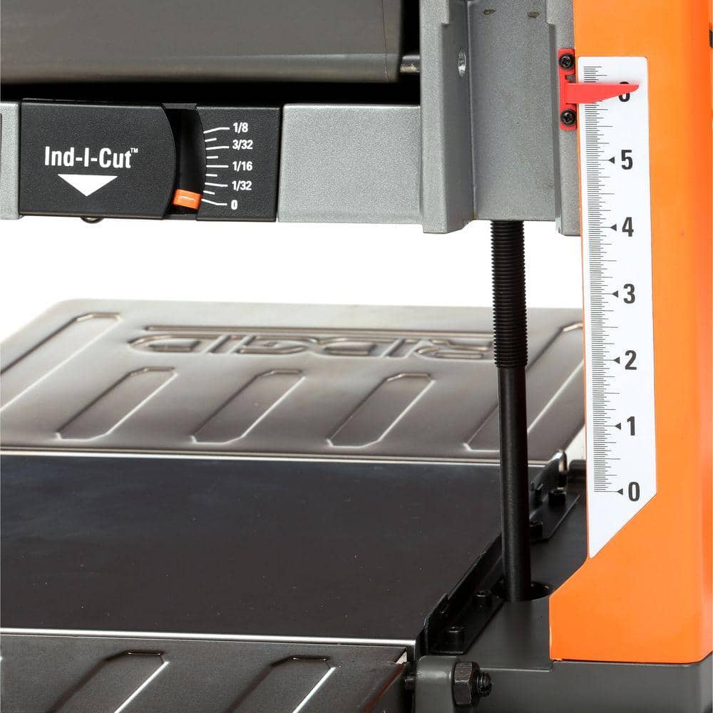 RIDGID 15 Amp Corded 13 in. Thickness Corded Planer with 13 in. Thickness Planer Replacement Blades (3-Pack)