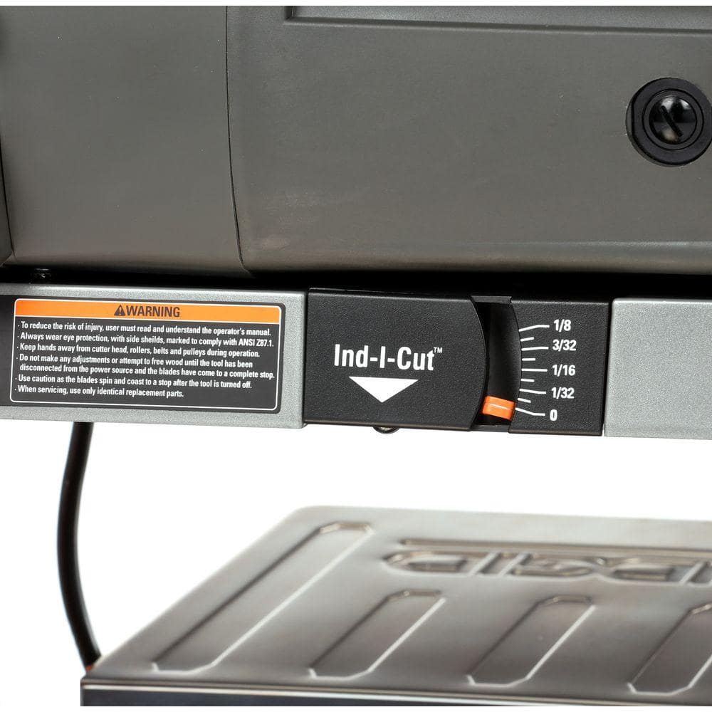 RIDGID 15 Amp Corded 13 in. Thickness Corded Planer with 13 in. Thickness Planer Replacement Blades (3-Pack)