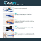 SharkBite 1/2 in. x 100 ft. Coil Oxygen Barrier Radiant Heating PEX Pipe (PEX-C)