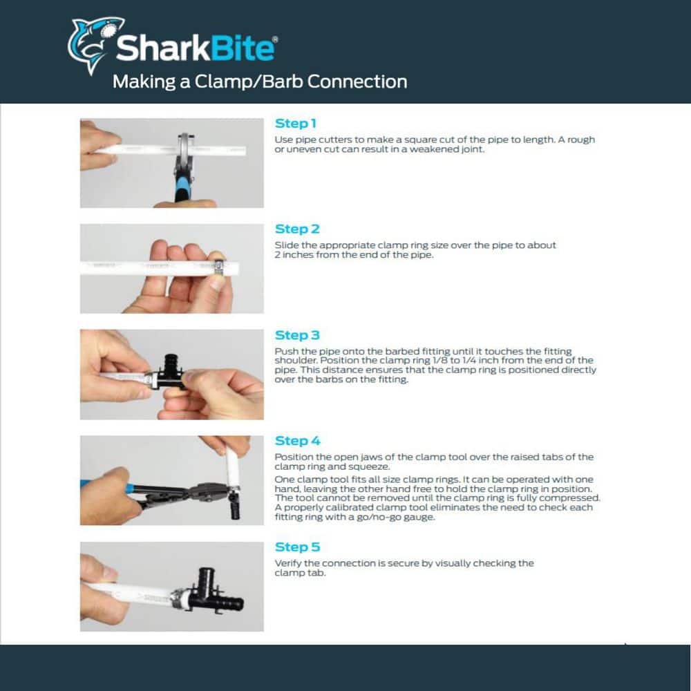 SharkBite 1/2 in. x 100 ft. Coil Oxygen Barrier Radiant Heating PEX Pipe (PEX-C)