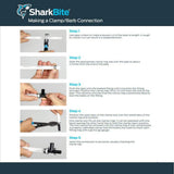 SharkBite 1/2 in. x 100 ft. Coil Oxygen Barrier Radiant Heating PEX Pipe (PEX-C)
