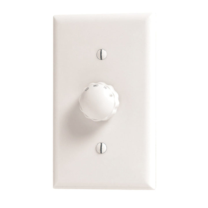 Hunter 3-Speed Stepped Fan Switch, Original Series Wall Control (22691)