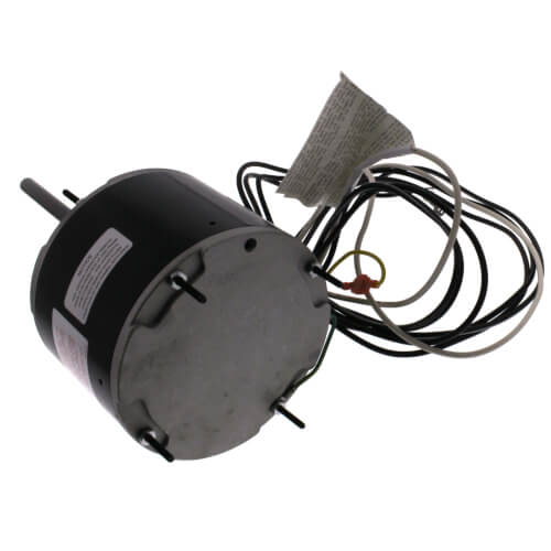 Century ORM5458B inducer motor - side view (Type: Permanent Split Capacitor; Voltage: 208/230V)