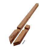 Outdoor Essentials Angled 72 in. x 4 in. x 4 in. Color Treated Mailbox Post