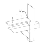 Outdoor Essentials 6 in. Pressure-Treated Wood Mailbox Mounting Board