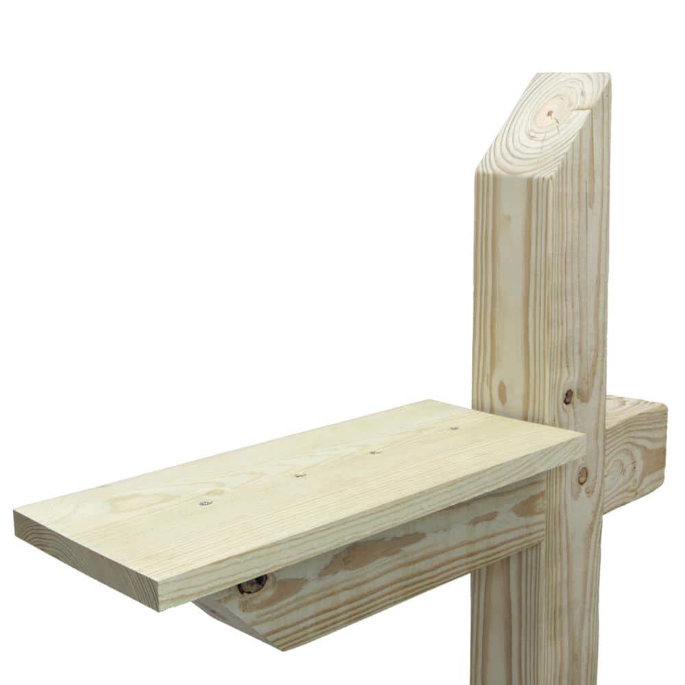 Outdoor Essentials 7.25 in. Pressure-Treated Wood Mailbox Mounting Board