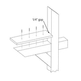 Outdoor Essentials 7.25 in. Pressure-Treated Wood Mailbox Mounting Board