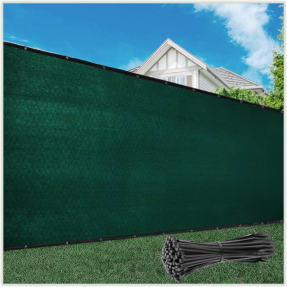 5 ft. x 50 ft. Fence Screen Privacy Screen Commercial Grade 170 GSM Green