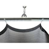 Unifirm Edge Reinforced Grommets-Free Privacy Fence Screen 90% Blockage Gazebo Backyard Shade Cover 3 ft. x 10 ft. Gray