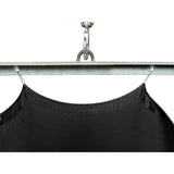 Unifirm Edge Reinforced Grommets-Free Privacy Fence Screen 90% Blockage Gazebo Backyard Shade Cover 4 ft. x 50 ft. Black