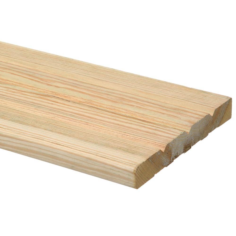 48 in. X 12 in. Pressure-Treated Southern Yellow Pine Wood Step-Tread