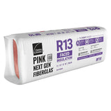 Owens Corning R-13 Kraft Faced Fiberglass Insulation Batts, 3.5 in. x 15 in. x 93 in. (5 Bags)