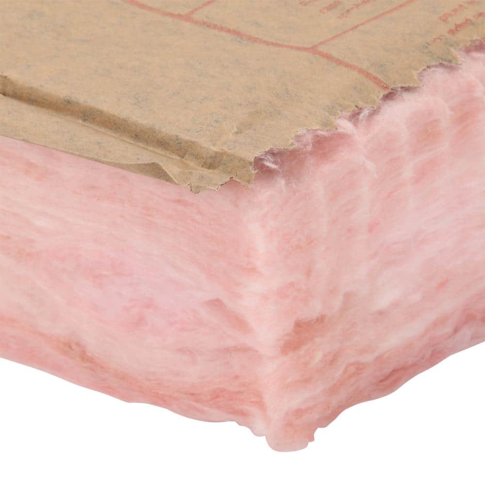 Owens Corning EcoTouch R-15 Kraft Faced Fiberglass Insulation Batt, 15 in. x 93 in., 67.81 sq. ft. Coverage