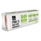 Owens Corning R-49 Kraft Faced Fiberglass Insulation Batts, 14 in. x 16 in. x 48 in.
