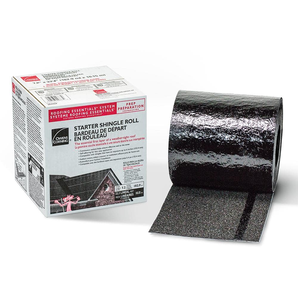 Owens Corning Self-Adhering Starter Roofing Shingle Roll 33.3 Lin. Ft.