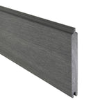 Veranda Euro Style 4 ft. W x 4 ft. H Oxford Grey Aluminum/Composite Estate Adjustable Fence Gate