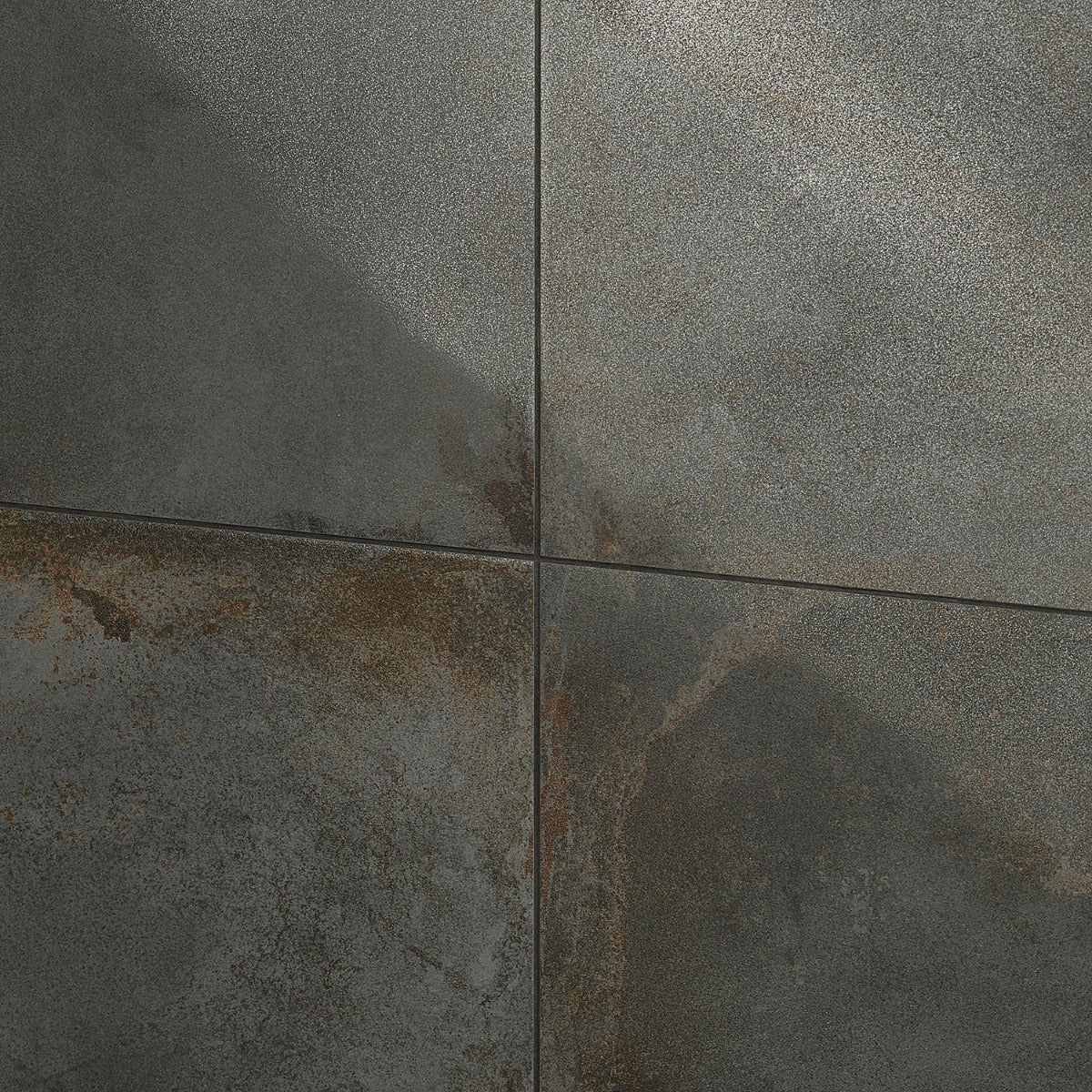 Angela Harris Flatiron Graphite Gray 12x24 Semi-Polished Porcelain Tile